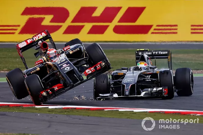 GP de Grande-Bretagne 2014 - Maldonado et Gutiérrez s'accrochent