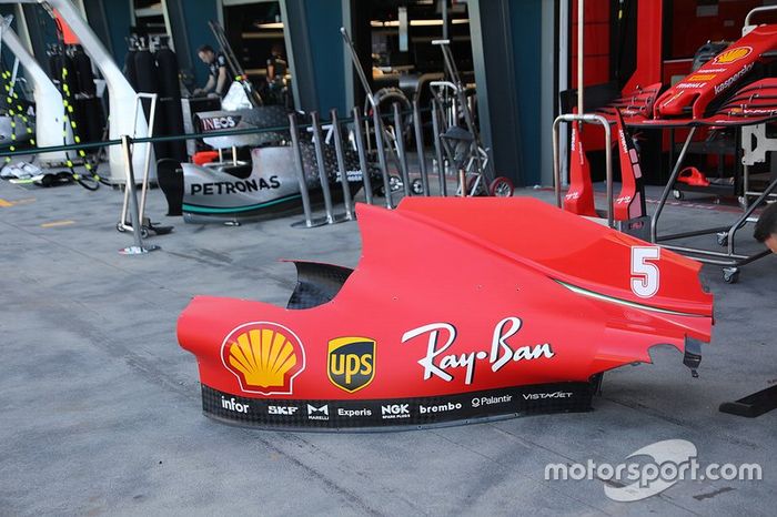 Detalle del Ferrari SF1000