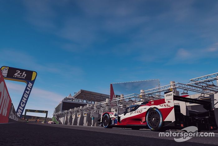 #8 Toyota Gazoo Racing Oreca 07 LMP2: SÃ©bastien Buemi, Brendon Hartley, Kenta Yamashita, Yuri Kasdorp