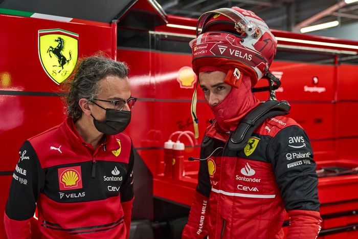 Charles Leclerc, Ferrari, Laurent Mekies, director de carera, Ferrari,