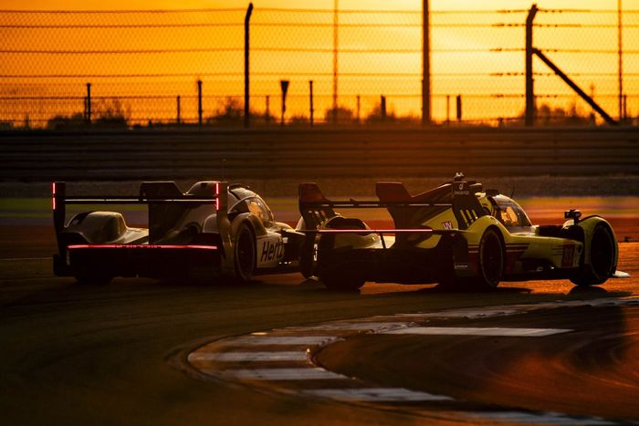 #83 AF Corse Ferrari 499P: Robert Kubica, Robert Shwartzman, Yifei Ye, #38 Hertz Team Jota Porsche 963: Jenson Button, Philip Hanson, Oliver Rasmussen.