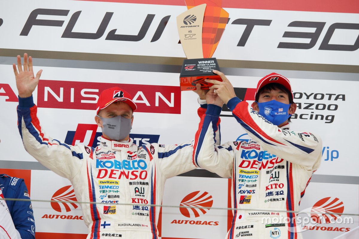 Yuichi Nakayama, Heikki Kovalainen（#39 DENSO KOBELCO SARD GR Supra）