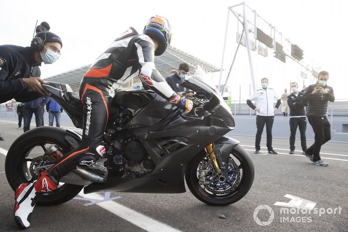 Michael van Der Mark, BMW Motorrad WorldSBK Team, Testing the BMWS1000RR