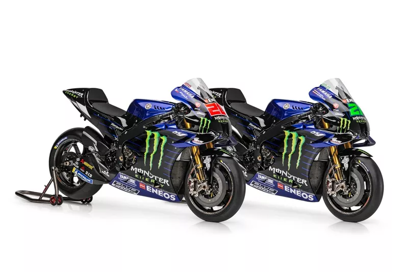 La moto di Fabio Quartararo, Yamaha Factory Racing, Franco Morbidelli, Yamaha Factory Racing
