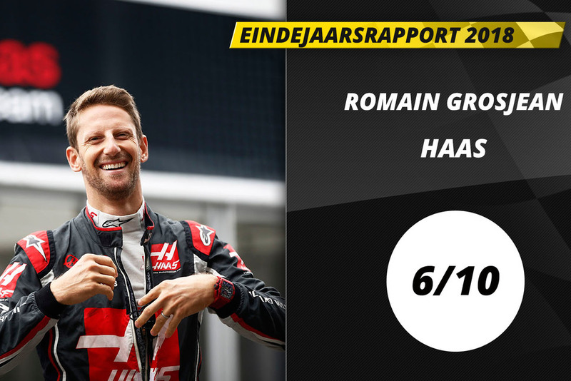 Eindrapport 2018: Romain Grosjean, Haas