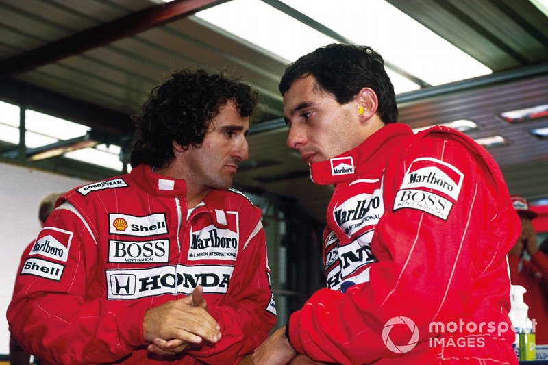 Alain Prost, Ayrton Senna, McLaren