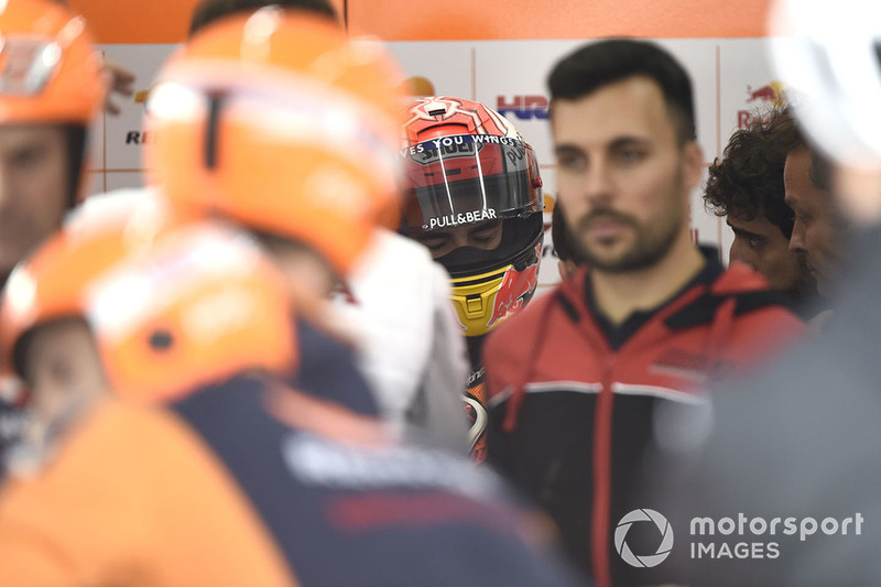Марк Маркес, Repsol Honda Team, після аварії