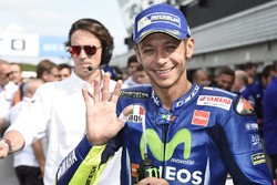 Il secondo qualificato Valentino Rossi, Yamaha Factory Racing