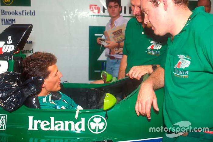Michael Schumacher, Jordan