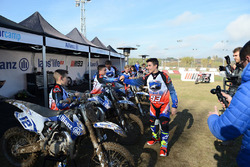 Marc Marquez avec des participants