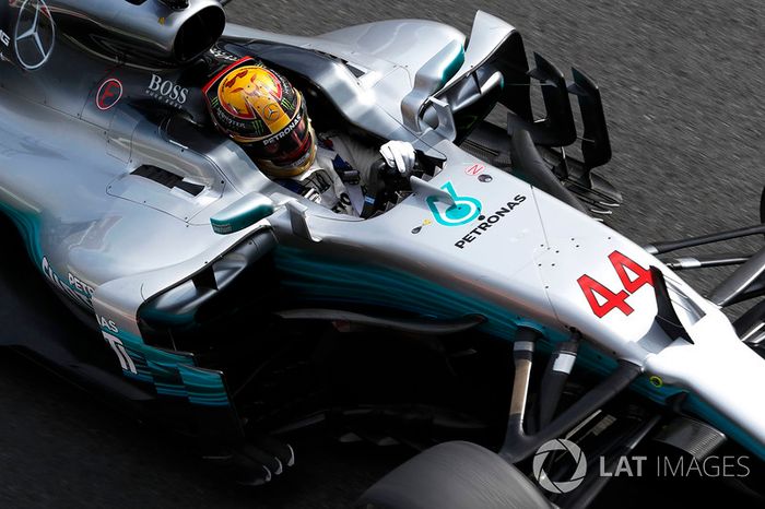 Lewis Hamilton, Mercedes AMG F1 W08