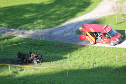 The site of Richard Hammond's accident