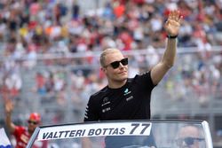 Valtteri Bottas, Mercedes AMG F1, in the drivers parade