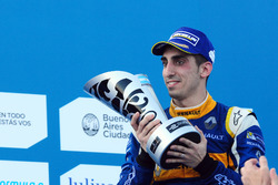 Podium: second place Sébastien Buemi, Renault e.Dams