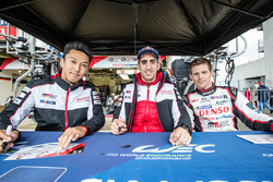 #5 Toyota Racing Toyota TS050 Hybrid: Kazuki Nakajima, Sébastien Buemi, Anthony Davidson