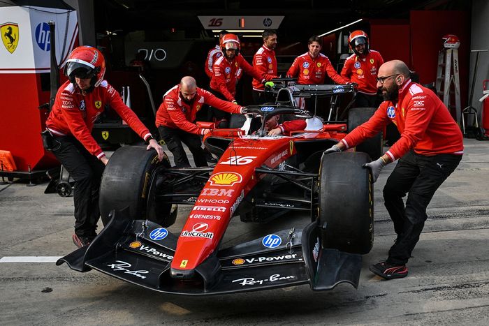 Car of Charles Leclerc, Ferrari
