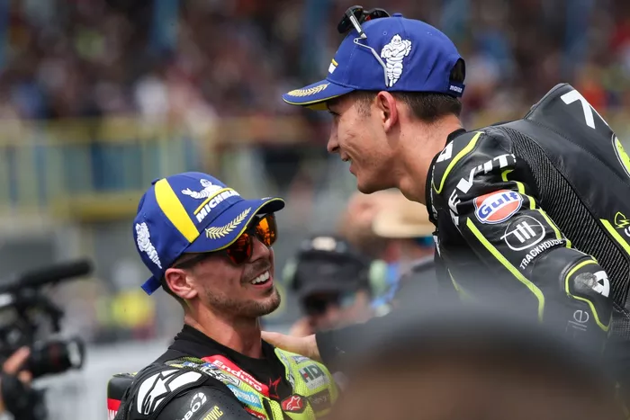Raúl Fernández, Trackhouse Racing; Fabio Di Giannantonio, VR46 Racing Team