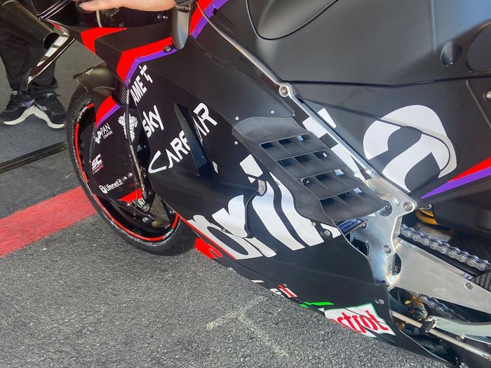 Detalle de la moto, Aprilia RS-GP