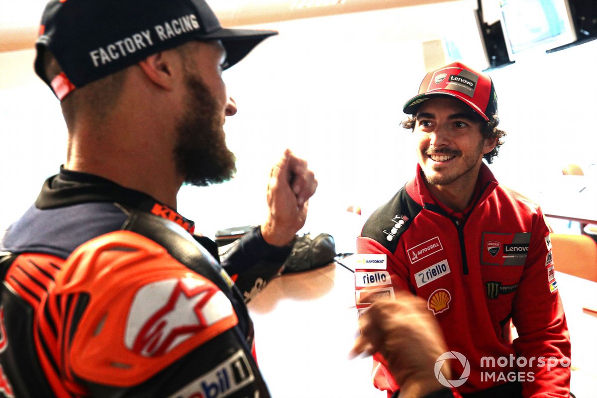 Now at KTM, former Ducati factory rider Miller is convinced that Bagnaia will hit greater heights in 2023