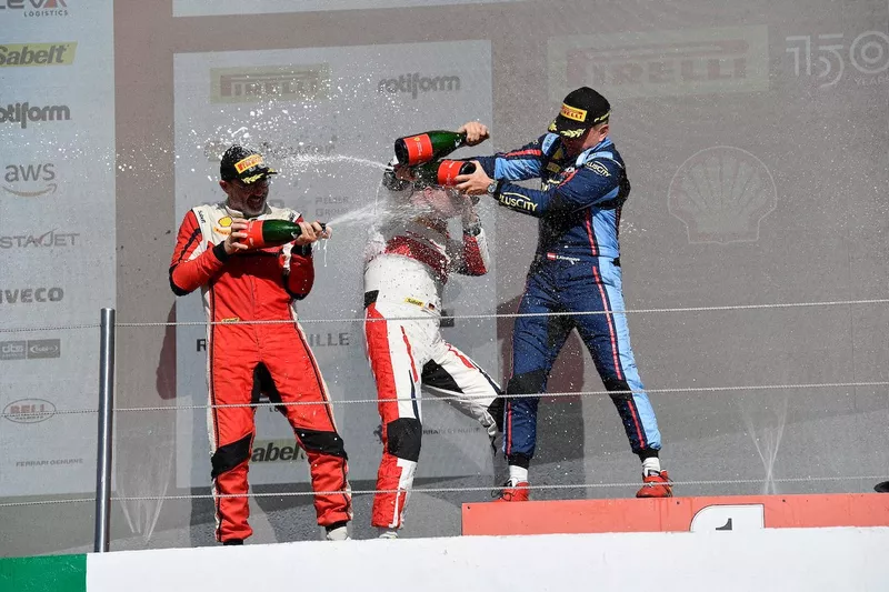 Il podio della Finale Coppa 