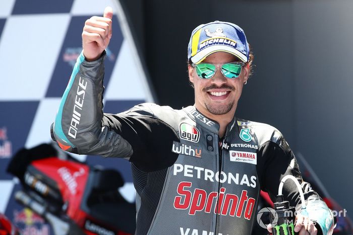 Podio: tercer lugar Franco Morbidelli, Petronas Yamaha SRT