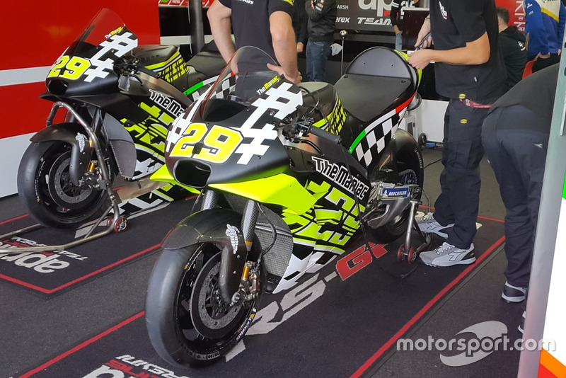 Motor van Andrea Iannone, Aprilia Racing Team Gresini