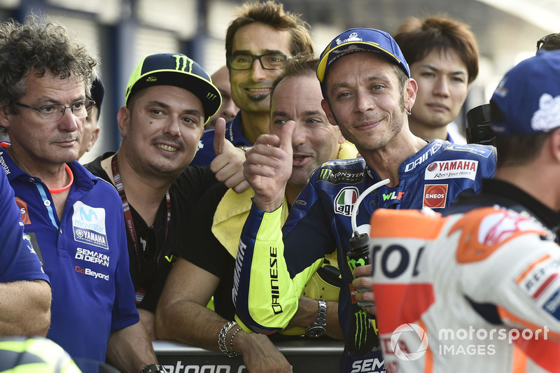 Valentino Rossi, Yamaha Factory Racing, start kedua