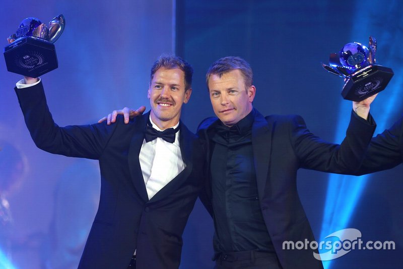 Sebastian Vettel and Kimi Räikkönen, Ferrari