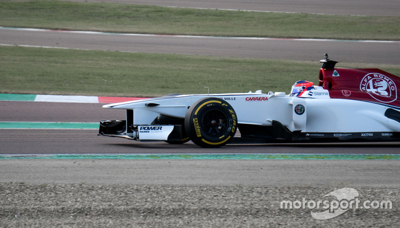 Tatiana Calderón, Formula 1 Sauber Testi