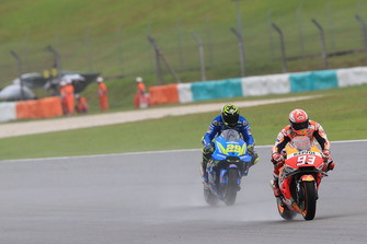 Marc Marquez, Repsol Honda Team, Andrea Iannone, Team Suzuki MotoGP
