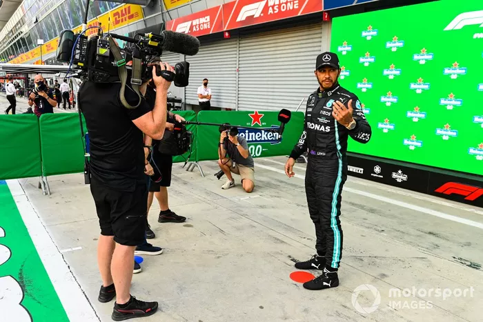 Segundo puesto Lewis Hamilton, Mercedes
