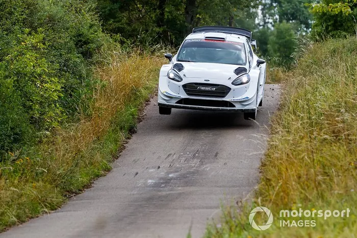 Valtteri Bottas prueba un M-Sport Ford Fiesta WRC

