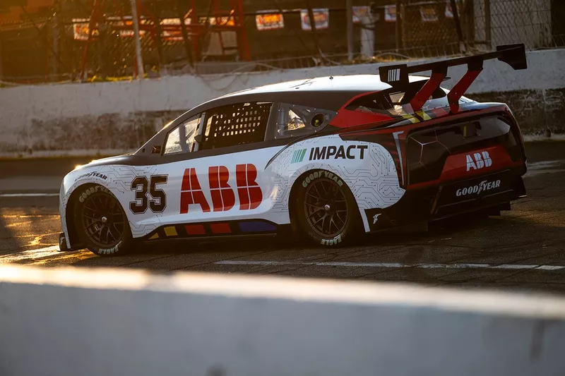 ABB NASCAR EV Prototype unveil