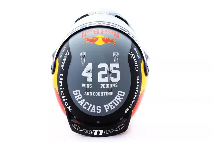 Casco de Sergio Pérez, Red Bull Racing 