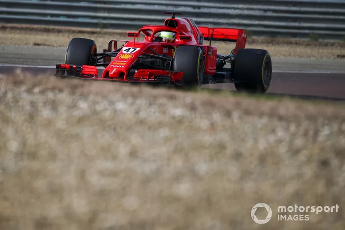 Mick Schumacher, Ferrari SF71H