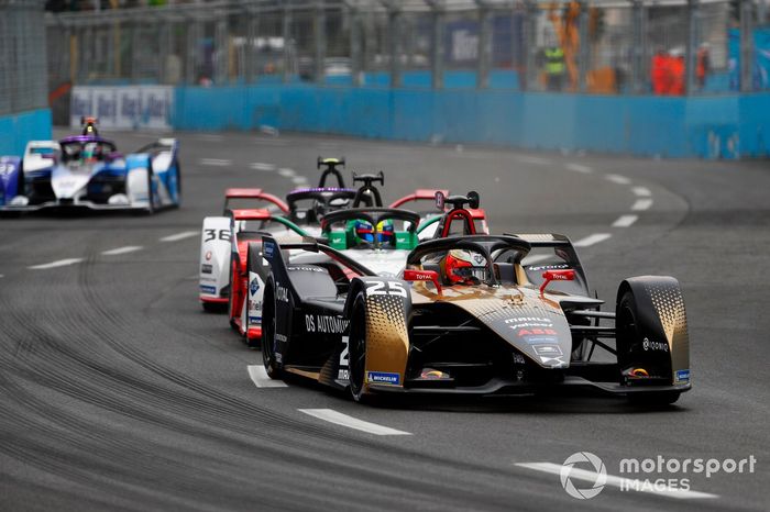Jean-Eric Vergne, DS Techeetah, DS E-Tense FE21, Lucas Di Grassi, Audi Sport ABT Schaeffler, Audi e-tron FE07, Andre Lotterer, Tag Heuer Porsche, Porsche 99X Electric