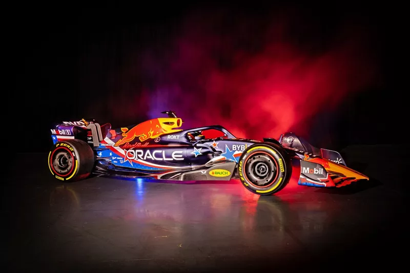 Red Bull RB19, livrée du GP des États-Unis