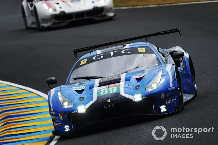#89 Risi Competizione, Ferrari 488 GTE EVO: Pipo Derani, Oliver Jarvis, Jules Gounon