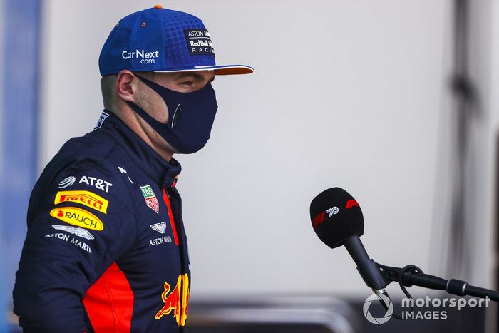 Tercero Max Verstappen, Red Bull Racing 
