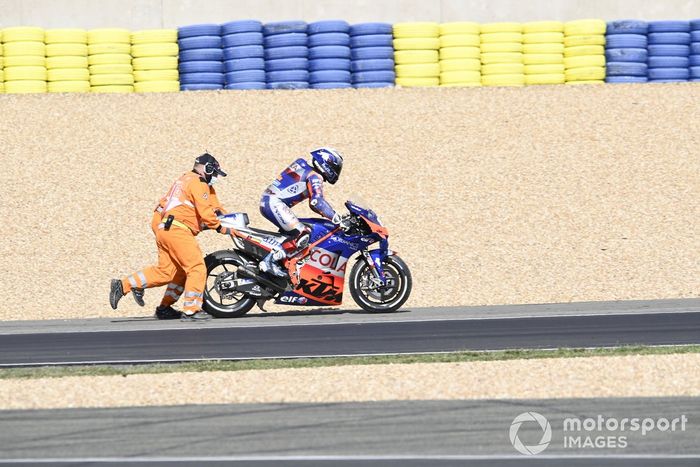 Caída de Miguel Oliveira, Red Bull KTM Tech 3