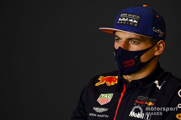 Max Verstappen, Red Bull Racing en la conferencia de prensa
