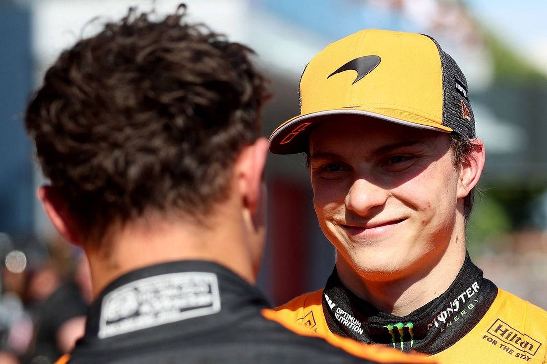 Lando Norris, McLaren, Oscar Piastri