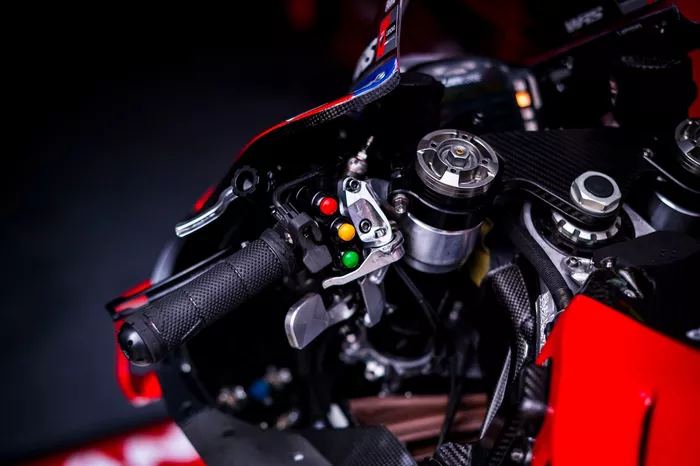Ducati Team bike detail