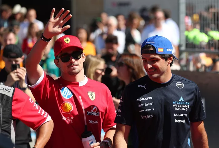 Charles Leclerc, Ferrari, Carlos Sainz, Williams