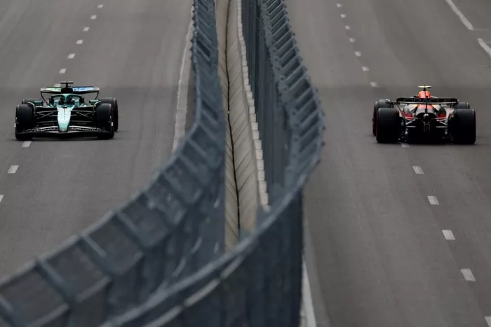 Lance Stroll, Aston Martin Racing, Yuki Tsunoda, Red Bull Racing Team