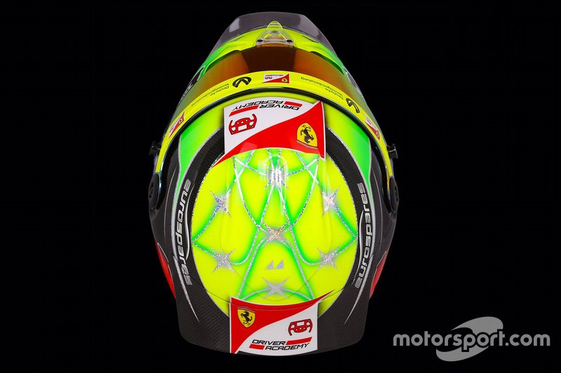 Helm von Mick Schumacher, Prema Racing