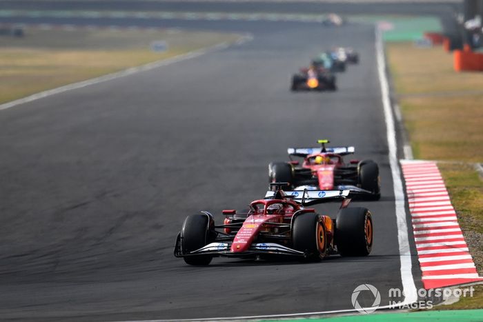 Charles Leclerc, Ferrari, Lewis Hamilton