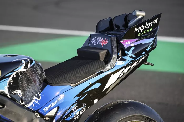 Fabio Quartararo, Yamaha Factory Racing, decoración especial

