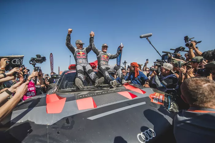Ganador #204 Equipo Audi Sport Audi RS Q e-tron E2: Carlos Sainz Sr., Lucas Cruz