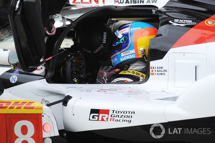 #8 Toyota Gazoo Racing Toyota TS050: Sebastien Buemi, Kazuki Nakajima, Fernando Alonso